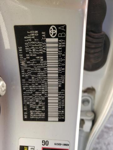 Photo 10 from auction – 2014 TOYOTA COROLLA L with VIN 5YFBURHE2EP158290