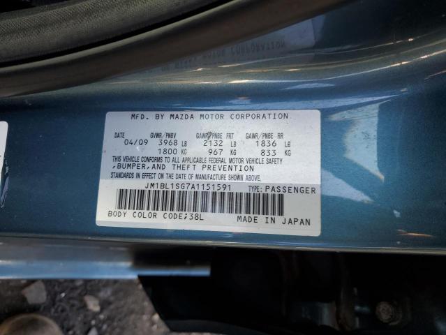 Photo 10 from auction – 2010 MAZDA 3 I with VIN JM1BL1SG7A1151591