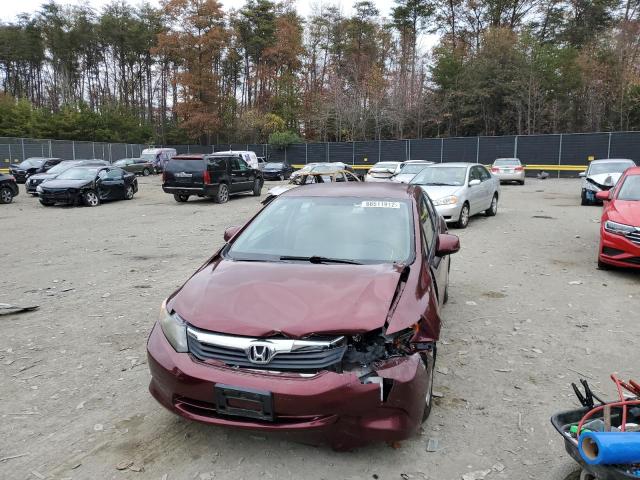 Photo 9 from auction – 2012 HONDA CIVIC LX with VIN 19XFB2F59CE371267