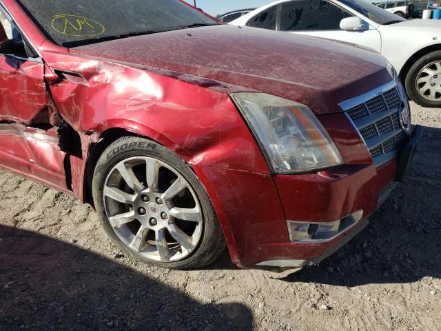 Photo 9 from auction – 2008 CADILLAC CTS with VIN 1G6DM577680124696