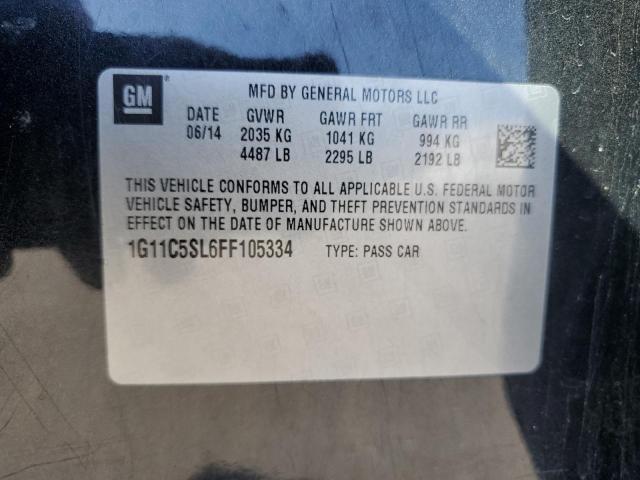 Photo 10 from auction – 2015 CHEVROLET MALIBU 1LT with VIN 1G11C5SL6FF105334