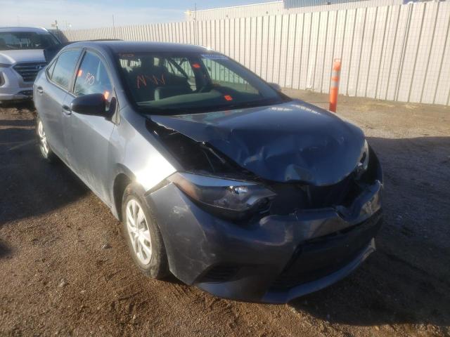 TOYOTA COROLLA L 2014 with VIN 5YFBURHE8EP136584 - Photo from auction