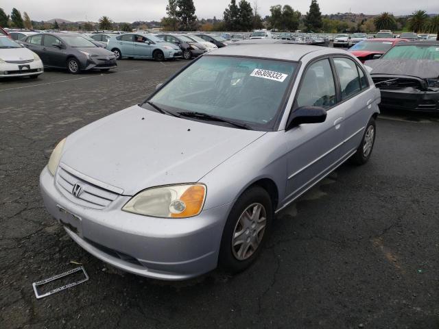 Photo 2 from auction – 2003 HONDA CIVIC LX with VIN 2HGES16503H606327