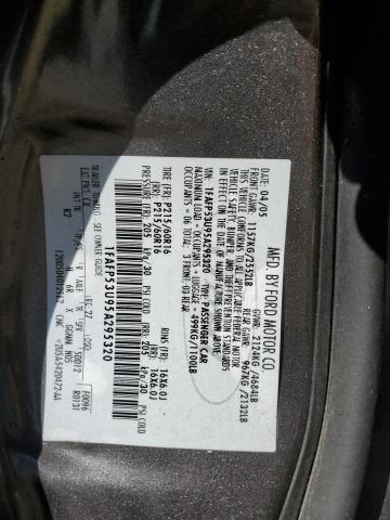 Photo 10 from auction – 2005 FORD TAURUS SE with VIN 1FAFP53U95A295320