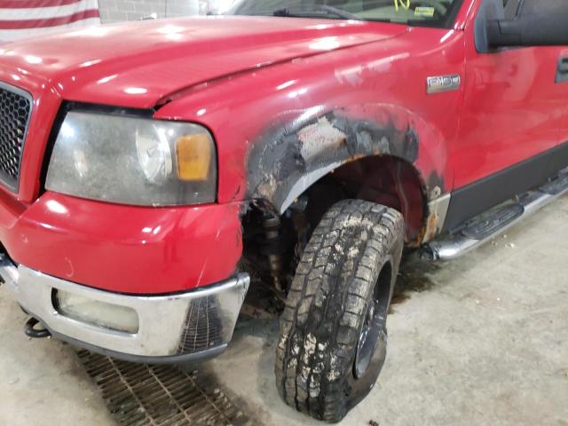 Photo 9 from auction – 2004 FORD F150 SUPER with VIN 1FTRW14W64KC97036