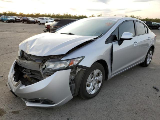 Photo 2 from auction – 2013 HONDA CIVIC LX with VIN 19XFB2F51DE262299
