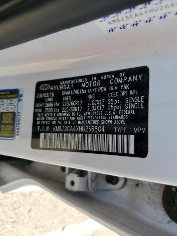 Photo 10 from auction – 2017 HYUNDAI TUCSON LIM with VIN KM8J3CA4XHU266804