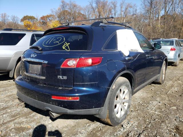 Photo 4 from auction – 2006 INFINITI FX35 with VIN JNRAS08W36X202306