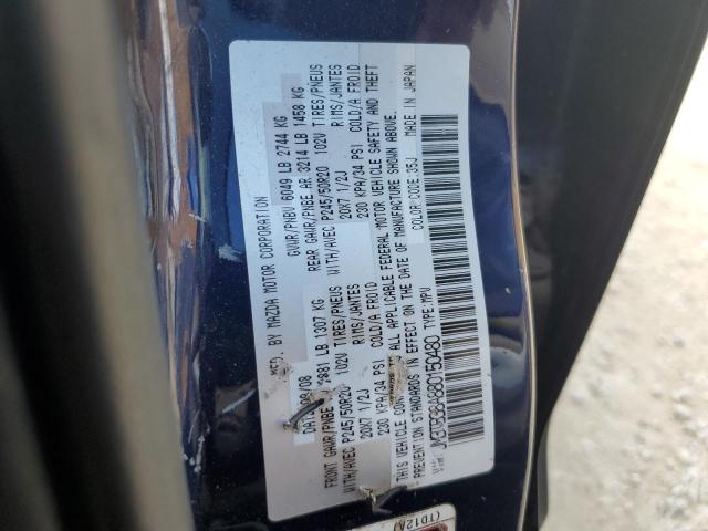 Photo 10 from auction – 2008 MAZDA CX-9 with VIN JM3TB38A880150480