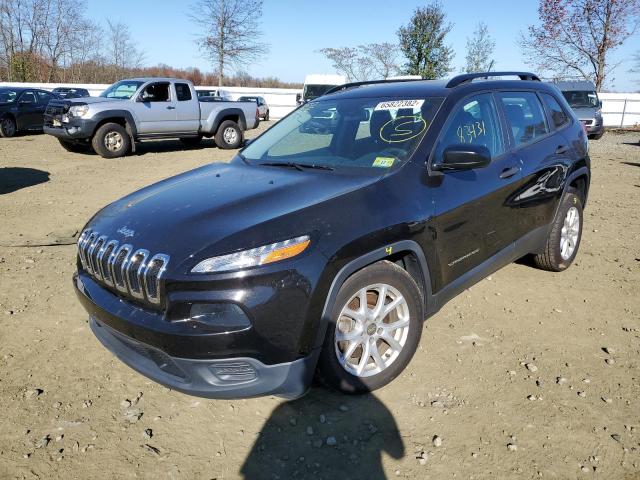 Photo 2 from auction – 2016 JEEP CHEROKEE S with VIN 1C4PJLAB2GW184281