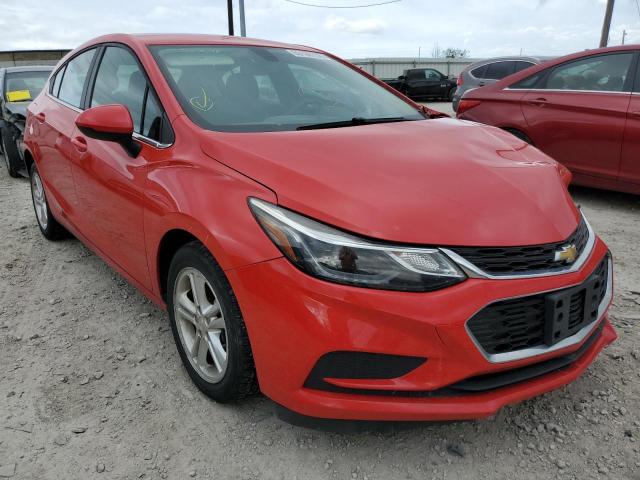 CHEVROLET CRUZE LT 2018 with VIN 3G1BE6SM0JS549441 - Photo from auction