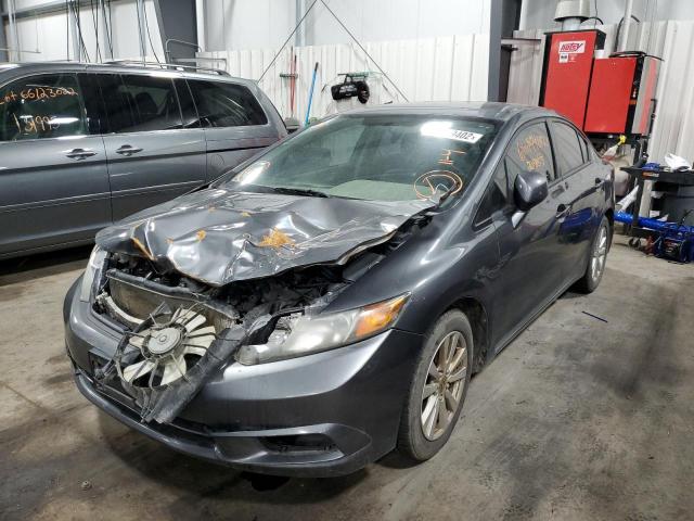 Photo 2 from auction – 2012 HONDA CIVIC EX with VIN 2HGFB2F81CH316053