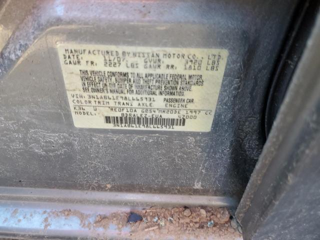 Photo 10 from auction – 2008 NISSAN SENTRA 2.0 with VIN 3N1AB61E98L665931