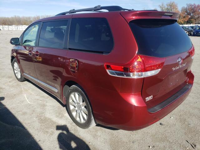 Photo 3 from auction – 2013 TOYOTA SIENNA LE with VIN 5TDJK3DC7DS061725