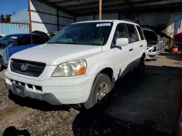 Photo 2 from auction – 2004 HONDA PILOT EX with VIN 2HKYF18424H564501