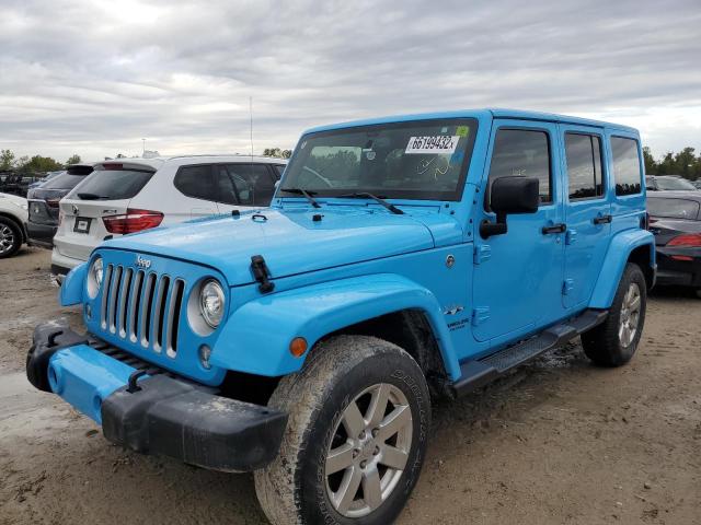Photo 2 from auction – 2017 JEEP WRANGLER U with VIN 1C4BJWEG5HL614342