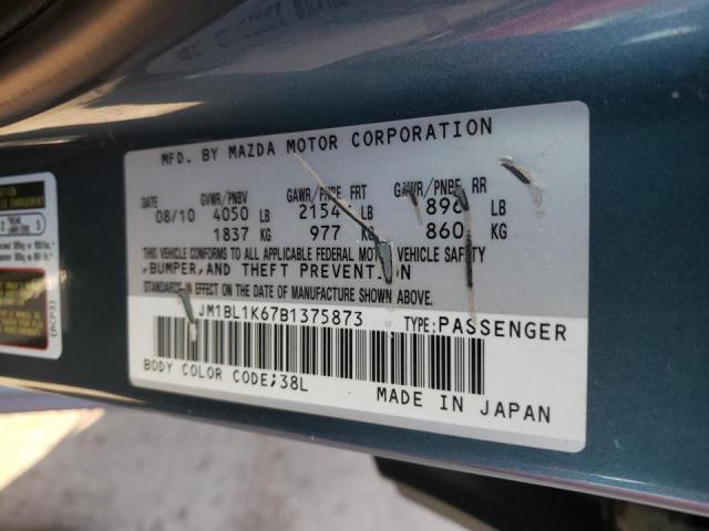 Photo 10 from auction – 2011 MAZDA 3 S with VIN JM1BL1K67B1375873