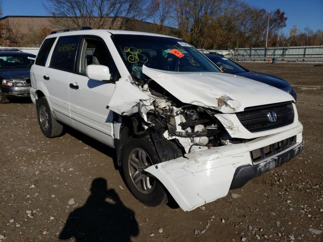 Photo 1 from auction – 2003 HONDA PILOT EXL with VIN 2HKYF18573H593127