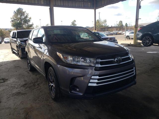 TOYOTA HIGHLANDER 2017 with VIN 5TDZZRFH4HS199965 - Photo from auction