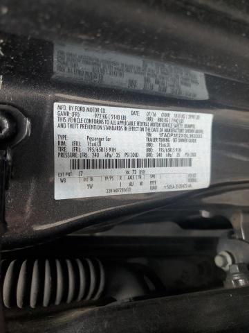 Photo 10 from auction – 2016 FORD FOCUS S with VIN 1FADP3E2XGL363333
