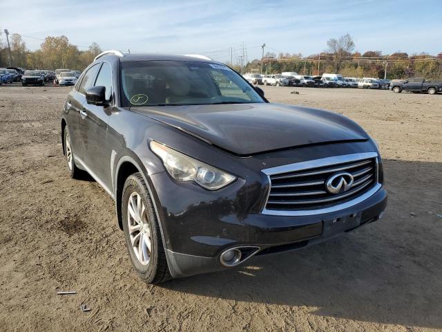 INFINITI FX37 2013 with VIN JN8CS1MW2DM171685 - Photo from auction