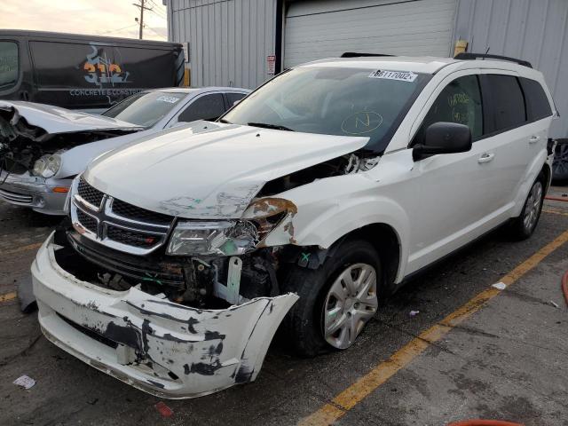 Photo 2 from auction – 2017 DODGE JOURNEY SE with VIN 3C4PDCAB6HT587064