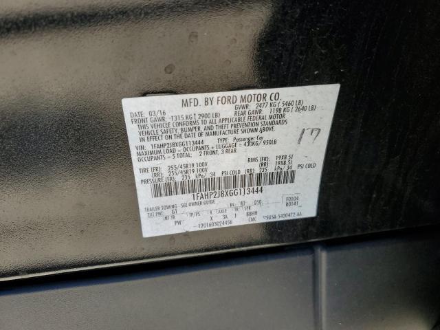 Photo 10 from auction – 2016 FORD TAURUS LIM with VIN 1FAHP2J8XGG113444