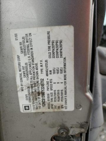Photo 10 from auction – 2000 CHEVROLET BLAZER with VIN 1GNCS13W0Y2246762