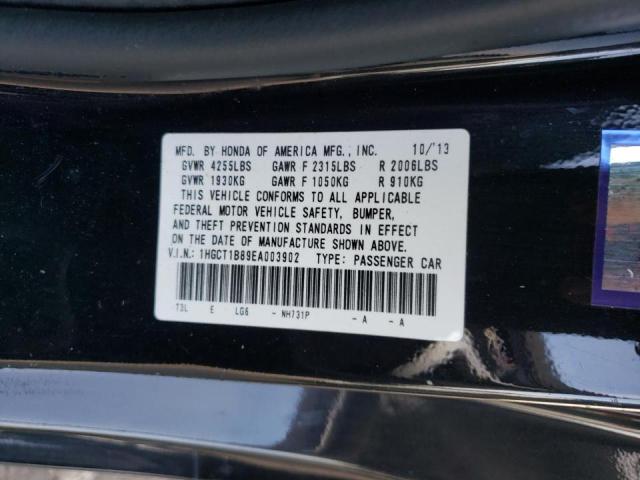 Photo 10 from auction – 2014 HONDA ACCORD EXL with VIN 1HGCT1B89EA003902