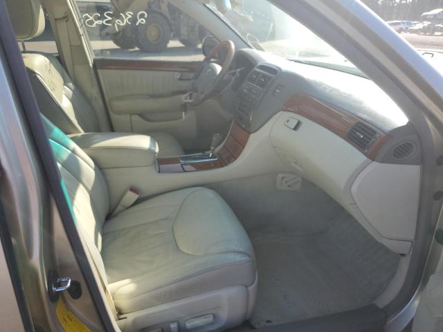 Photo 5 from auction – 2001 LEXUS LS 430 with VIN JTHBN30F810007679