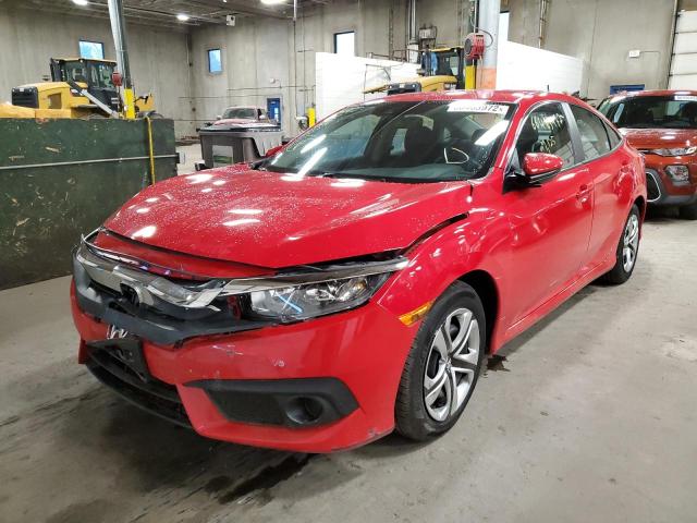 Фото 2 с аукциона – 2016 HONDA CIVIC LX с VIN 2HGFC2F60GH532994
