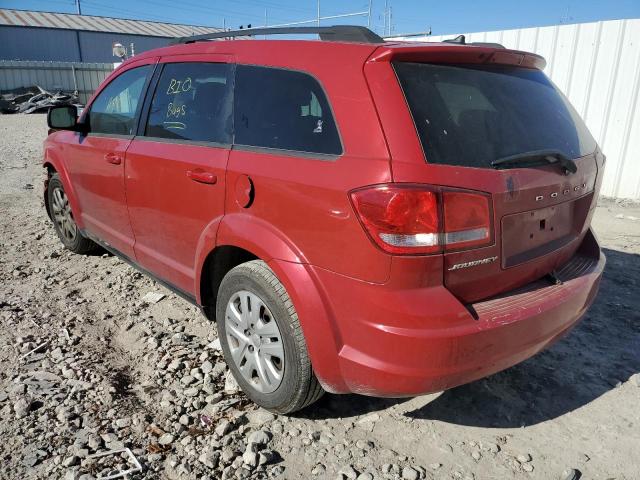 Photo 3 from auction – 2015 DODGE JOURNEY SE with VIN 3C4PDCAB9FT622287