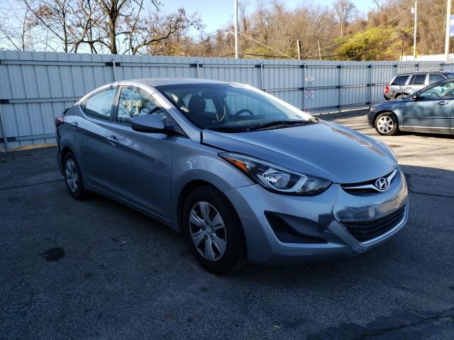 HYUNDAI ELANTRA SE 2016 with VIN 5NPDH4AE1GH745543 - Photo from auction