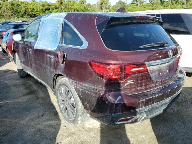 Photo 3 from auction – 2014 ACURA MDX TECHNO with VIN 5FRYD3H40EB014231