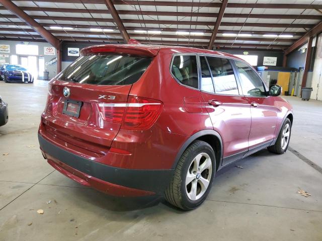 Photo 4 from auction – 2012 BMW X3 XDRIVE2 with VIN 5UXWX5C54CL721871