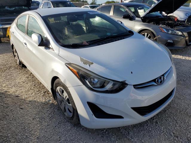 HYUNDAI ELANTRA SE 2016 with VIN 5NPDH4AEXGH734993 - Photo from auction