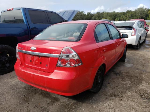 Photo 4 from auction – 2008 CHEVROLET AVEO BASE with VIN KL1TD56648B064608