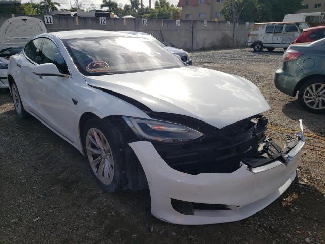 TESLA MODEL S 2016 with VIN 5YJSA1E19GF155106 - Photo from auction