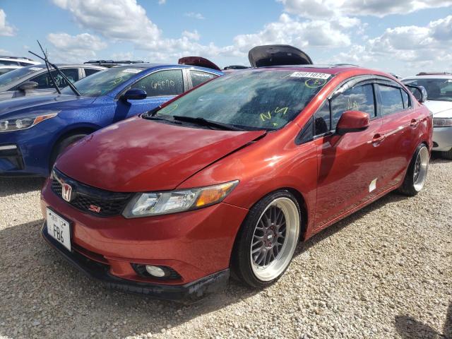Photo 2 from auction – 2012 HONDA CIVIC SI with VIN 2HGFB6E54CH701170
