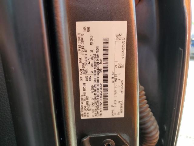 Photo 10 from auction – 2016 FORD F150 SUPER with VIN 1FTEW1EF9GKF08831