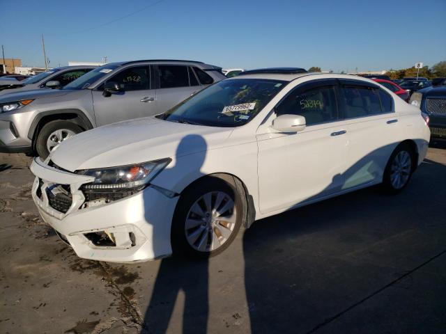 HONDA ACCORD EXL 2015 with VIN 1HGCR2F88FA101349 - Photo from auction