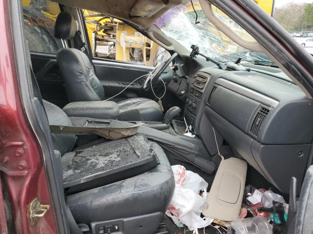 Photo 5 from auction – 2002 JEEP GRAND CHER with VIN 1J4GW48S12C104230