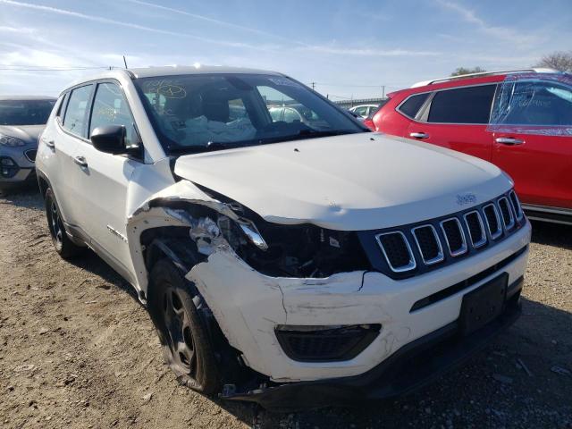 JEEP COMPASS SP 2019 with VIN 3C4NJCAB7KT840805 - Photo from auction