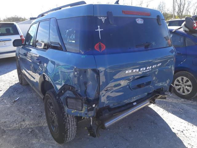 Photo 3 from auction – 2021 FORD BRONCO SPO with VIN 3FMCR9B64MRA84172