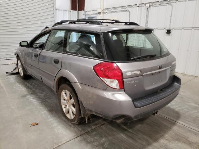Photo 3 from auction – 2008 SUBARU OUTBACK 2. with VIN 4S4BP61C386352512