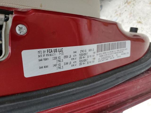 Photo 10 from auction – 2015 DODGE GRAND CARA with VIN 2C4RDGCG5FR732510
