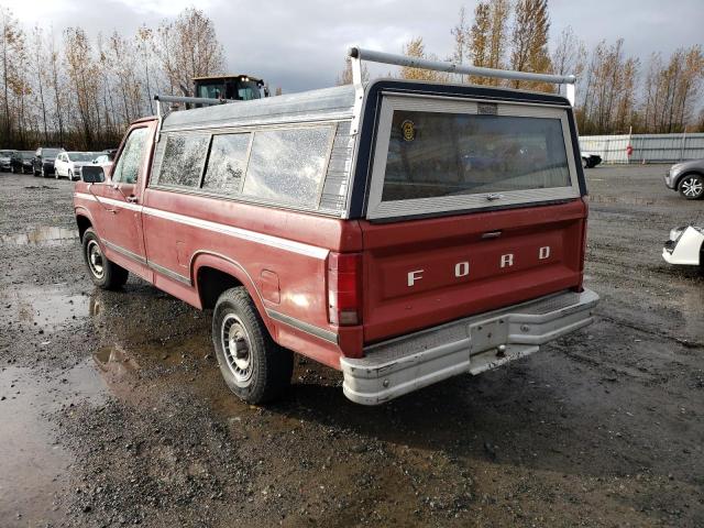 Photo 3 from auction – 1986 FORD F150 with VIN 2FTCF15Y4GCB60143