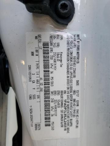 Photo 10 from auction – 2018 FORD FOCUS ST with VIN 1FADP3L98JL246518