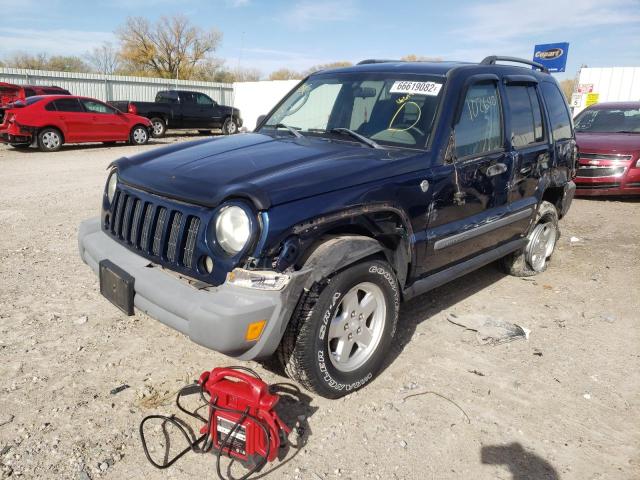 Photo 2 from auction – 2005 JEEP LIBERTY SP with VIN 1J4GL48K05W602382