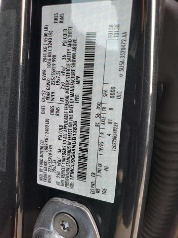 Photo 13 from auction – 2022 FORD ESCAPE SE with VIN 1FMCU9G68NUB13836